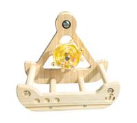 Bird Swing Stand Toy Promotes Social Interaction Through Gentle Rocking Motion Design For Resting And Standing Toy For Cage