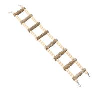 Bird Swings for Parakeets, Bird Cage Ladder Bridge, Wooden Storage Toy Ladder, Small Birds Chewing Perch Stand for Conures, Parakeets, Hamster Climbing Toy