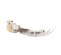 Bird Teaser Wand - Colorful Featherr Attachment, Gentle Bell Accent, Flexible Stick Structure, Stimulating Motion Style, Handmade Chew Kickerr Piece | Appealing Play Driver, Lightweight Interactive