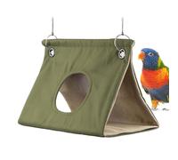 Bird Tent, Shed Hut Cuddly Cave, Warm Nest House with Hooks, Comfortable Bird Warm Nest House with Hooks, Breathable Bird Hammock Hideout for African Grey, Conure, Pentecost