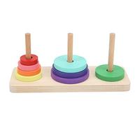 Bird Toy, Bird Ring Toss Game Puzzle Toy Reduce Anxiety for Parrots