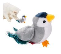 Bird Toy Cat - Realistic Twitter Interactive Play | Interactive Wand Creative Play for Indoor - Reduction Boredom Home Enrichment Travel
