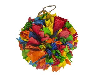 Bird toy corn leaf packets with bamboo and coconut Duvoplus