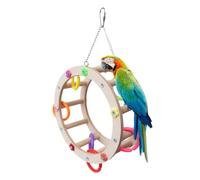 Bird Toy Ferris Wheel Bird Swings for Parakeets Colourful | Bird climbing toy macaws, parakeets, sparrows, squirrels