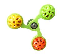 Bird Toy for Budgies, Rotating Macaw Cage, Windmill with 3 Bells, Crown Parakeet Toy, for Activity Game and Nibbling Supplies for Cockatiels and Lovebirds