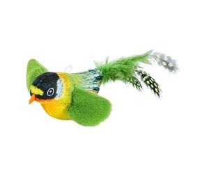 Bird Toy for Cats - Jo uets Plush Toys for Kitten | Flying Bird Simulation Toy, Interactive Juets for Cat | Oi Cat Enrichment Simulation Bucket