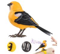 Bird Toy for Kids | Electric Singing Bird | Realistic Cute Talking Electronic Pet for Toddler Room Decor Kindergarten Library Activity Center Travel