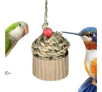 Bird Toy Funny Interactive Foraging Swing Safe Bird Plane Parrot Swing for Lovebird Cockatiel Konure Macaw Canaries Family Indoor and Outdoor Use