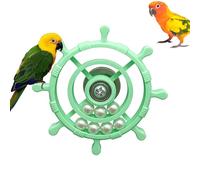 Bird Toy - Interactive Chewing Wheel | 360-Degree Rotatable Toy For Birds,For Entertainment, Chewing Exercise And Relieving Boredom In Pets In The Cage