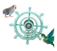 Bird Toy | Interactive Nibble Wheel | 360 Degree Rotating Activity for Birds | For Entertainment on the Perch with Nibbling Function to Prevent Boredom in the Cage