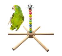 Bird Toy Station - Interactive Cage Enrichment Gear, Spin & Swing Feature Equipped Design, Ideal for Cockatiels, Finches, Promoting Cognitive Skills, Physical Activity, and Preventing Boredom