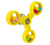 Bird Toys - ABS, 4.17x4.17x1.77in Rotating Perch Windmill | Interactive Parrot Toy Mental Stimulation, Physical Activity For Cockatiels, Conures, Macaws, Lovebirds, Cockatoos, Daily Play