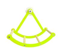 Bird Toys - Bird Perches, Rocking Birdd Perch Toys, Interactive Rocking Birds Toy, Wooden Perch Exercise Wheel | For Macaws Parakeet Lovebird Cockatiels Finches Sparrows Birds Cage Accessories