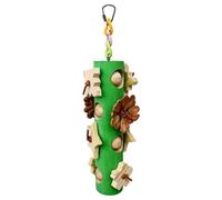 Bird Toys for Conures 10.4 Inch Natural Wooden Reduce Boredom