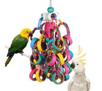 Bird Toys for Conures Perch Climbing Play Ornaments | Bird Foraging Toys for Lovebirds Conures Macaws Cockatiels Perch Climbing Home Indoor Outdoor Yard Porch