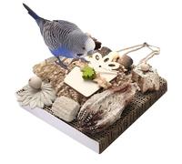 Bird Toys for Conures Wood Cardboard Toys,Pet Supplies Cockatiels Conure Indoor Outdoor Yard Patio Balconies Window Garden Courtyard Chicken