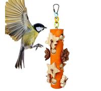 Bird Toys for Conures Wooden 10.4 Inch Reduce Boredom Teeth Grinding