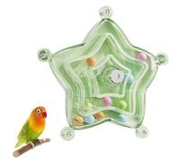 Bird Toys for Parakeets,Colorful Spinning Wheel Chew Toys,Interactively Parrots Spinner Toy,Chewing Exerciser,Bird Cage Accessories for Entertainment Chewing Exercise for Macaws Cockatiel Parakeet