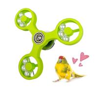 Bird Toys for Parakeets - Interactive Bite-Resistant Bird Cage Accessories | Rotating Wheel Chew Parrot Toys,for Cockatiel Conure Parakeets Budgies Lovebirds