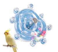 Bird Toys for Parakeets Interactive Play Fun Rotating Wheel Game