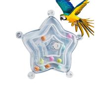 Bird Toys for Parakeets, Rotating Toy with Wheels for Birds | DUCK PACK GAMES SPINNER,Pet Safe Bird Chew Supplies for Macaws Parrot