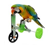 Bird Toys for Parrots | Bicycle Table Top Trick - Bird Enrichment Toys,for Conures Macaw African Grey Cockatoo Cockatiel Pets Intelligence Training