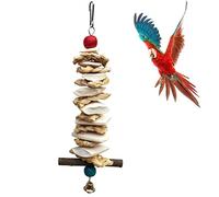 Bird Toys for Parrots - Bird Toys for Cacathas - Parrots Doves Macaws Cockatoo Wooden Block Toys for Climbing, Chewing, and Polish Ytger