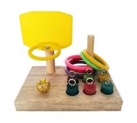 Bird Toys - Parakeet Foraging, Activity Toy with Interactive Design, Parrot Intelligence Trainer, Cockatiels Finches Lovebirds Budgies Canary, Cage Enrichment, Mental Stimulation, Play Accessory