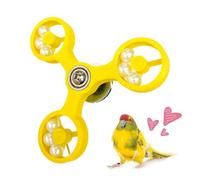 Bird Toys, Parrot Rotating, Parakeet Toy, Cockatiel Toys Spinner Wheel, Interactive Cockatiel Sensory Cage Toy for Entertainment Exercise Enrichment Cockatoo Boredom Relieving Play, Cockatiels