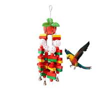 Bird Toys - Toy for Parakeets and Bird Cage Accessories - Interactive Feeding Game for Parrots Parakeets Cockatoos African Greys Inseparable Climbing Activity