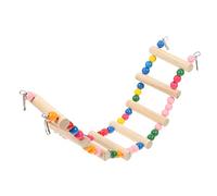 Bird Training Ladder for Parakeets Budgies and Birds Durable Climbing Step Ladder for Physical Activity and Play Easy to Install Cages Homes