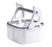 Bird Training Stand - Parrot Perch Station, Bite Resistant Chewing Accessory | Toilet Bucket Equipped Activity Play Gym, Behavioral Enrichment Pet Care Solution with Indoor Aviary Setup