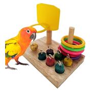 Bird Training Toys - Brain Development Parakeets Activity,Parrot Intelligence Training Toys,for Canary Cardinal Cockatiels Finches Lovebirds