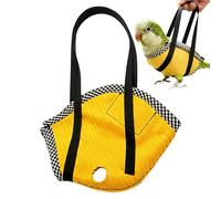 Bird Transport Box, Escape Proof Parrot Sling Carry Bag - Bird Backpack for Walks Hiking Day Trips Animal Moving Care Transport Cockatiel