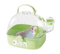 Bird Transporter - Compact Travel Bag, Clear Ventilation Hut, Foldable Pet Transport Case, Safe Hand Transporter | for Birds, Ferrets, Rabbits, Puppies, Kittens, Small House