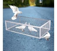 Bird Trap Cage for Pigeons Doves Parrots, Effective Catcher for Racing and Breeding, Durable Window Door Solution