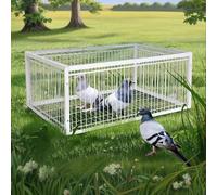 Bird Trap Catcher - Automatic Pigeon Cage, Entry Only, No Exit, Ideal for Pigeons and Birds,