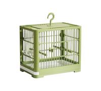 Bird Travel Cage | Carry Cage For Parakeet With Pull Out Tray - Breathable Pet Bird Playing Habitat For Budgies Sparrow Macaws Parakeet Cockatiels, Portable Transport Carrier For Outdoor Trips, Vet