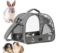 Bird Travel cage - Lightweight Parrot Carrier, Portable Bird Backpack | Small Animal Transport, Outdoor Parakeet Carrier with Shoulder Strap, budgies Travel Bag, Conure for Hiking and Trips