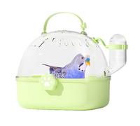 Bird Travel Cage, Small Pet Carrier, Portable Compact Crate, Built-In Water Bottle, Great for Outdoor Adventures, Wildlife Observation, Park Visits, Ideal for Tiny Birds, 7.24 x 6.42 x 6.69 inches