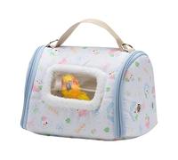 Bird Travel Cage - Transport Parrot Warm Bag with Window | Wild Bird Carrier,for Lovebird African Grey Cockatiel Parakeet Conure Canary Hiking Camping