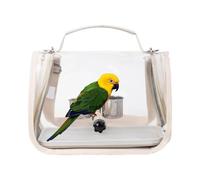 Bird Travel Carrier - Bird Transport Bag with Perch - Parakeet Carrier Bag | for Conure Parrot Parakeet Cockatoo Cockatiel Camping Road Trip Vacation Outdoor Travel