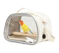 Bird Travel Carrier - Parakeet Transport Bag With Tray