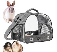 Bird Travel Carrier Pet Carrying Travel Cage With Standing Perch And Tray | Portable Small Animal Carrier, Outside Travel Cage For Budgies, Parakeets, Gentoo Parrots, Conures