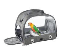 Bird Travel Carrier Portable Small Bird Carrier Breathable Collapsible Travel Bag for Parrot Parakeet Budgie Cockatiel