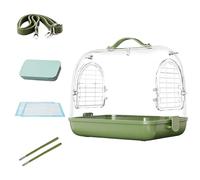 Bird Travel Carrier | Portable Transparent Parakeet Cage: Removable Breathable Bird Carrier Bag, Cockatiel Travel Accessories for The Paakete De Conure