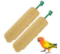 Bird Treats Parakeets - 14x2.5x2.5cm 2 Pieces Training Snacks, Improve Tooth Health, Preserve Freshness Foraging Reward Food | Healthy Diet Treats For Conure Myna Parakeet Parrot Canary Finch Pet Bird