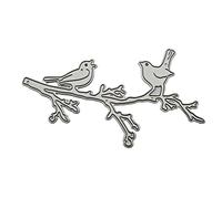 Bird Tree Branches Cutting Dies Greeting Invitation Message Card Photo Album Making for Festival Blessing Cards Making