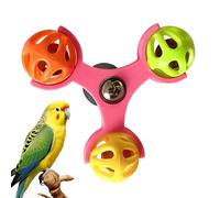 Bird Turnstiles Toys | Interactive Enrichment Windmill Toy Cage Enrichment Puzzle for Sparrows - for Lovebirds Cockatiels Canary Aras Parakeets
