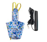 Bird Vest for Parrot with 78.7 Inch Traction Rope Cockatiel Outfit